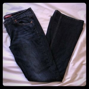 Denim flare jeans